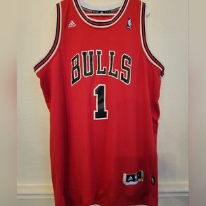 Adidas NBA Chicago Bulls Derrick Rose Basketball Jersey